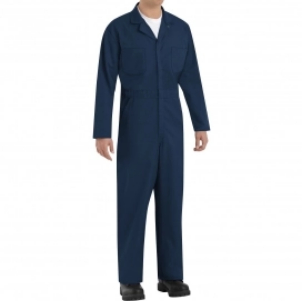 Red Kap Mens Black Coveralls